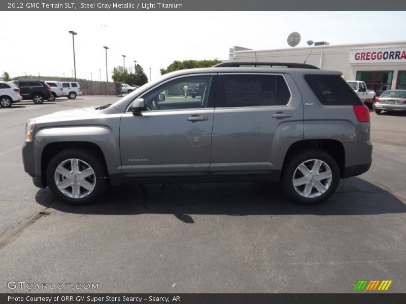 Steel Gray Metallic / Light Titanium 2012 GMC Terrain SLT