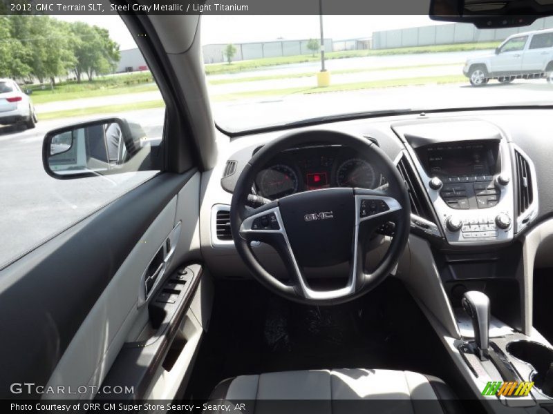 Steel Gray Metallic / Light Titanium 2012 GMC Terrain SLT