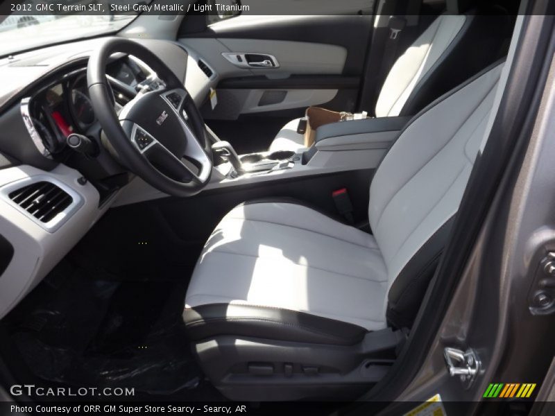 Steel Gray Metallic / Light Titanium 2012 GMC Terrain SLT
