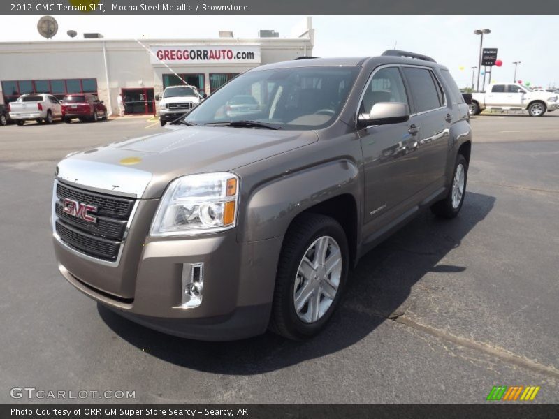Mocha Steel Metallic / Brownstone 2012 GMC Terrain SLT