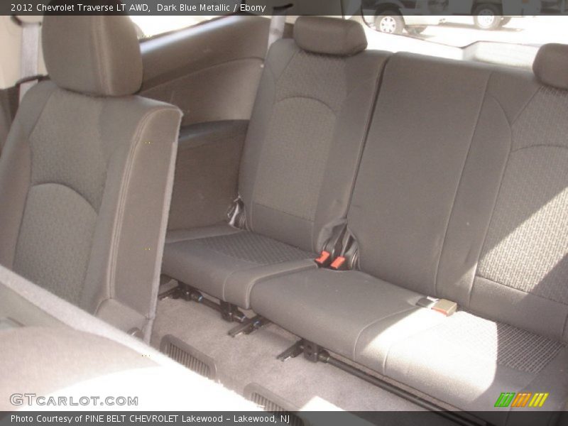 Dark Blue Metallic / Ebony 2012 Chevrolet Traverse LT AWD