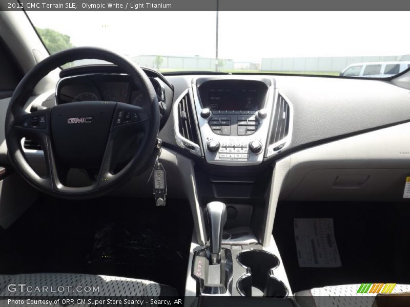 Olympic White / Light Titanium 2012 GMC Terrain SLE