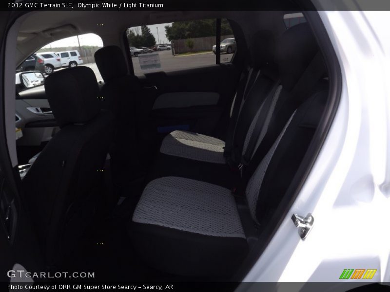 Olympic White / Light Titanium 2012 GMC Terrain SLE