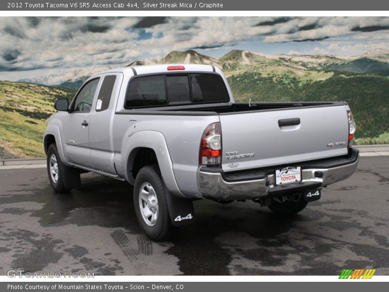 Silver Streak Mica / Graphite 2012 Toyota Tacoma V6 SR5 Access Cab 4x4