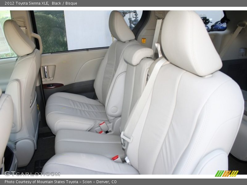 Black / Bisque 2012 Toyota Sienna XLE