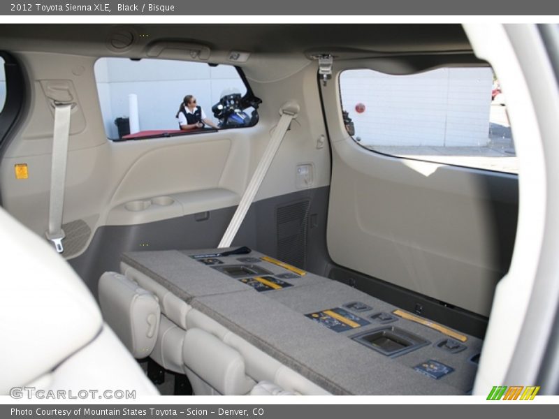Black / Bisque 2012 Toyota Sienna XLE