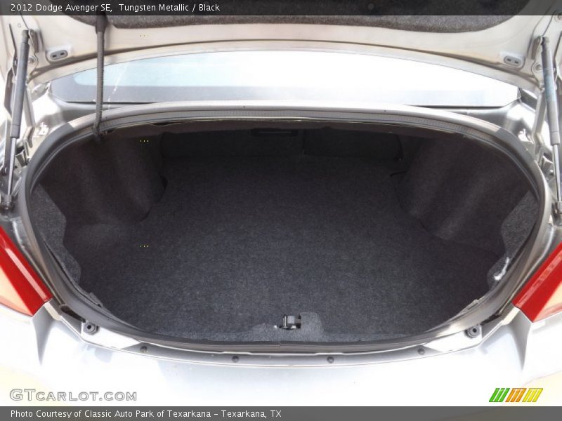 Tungsten Metallic / Black 2012 Dodge Avenger SE