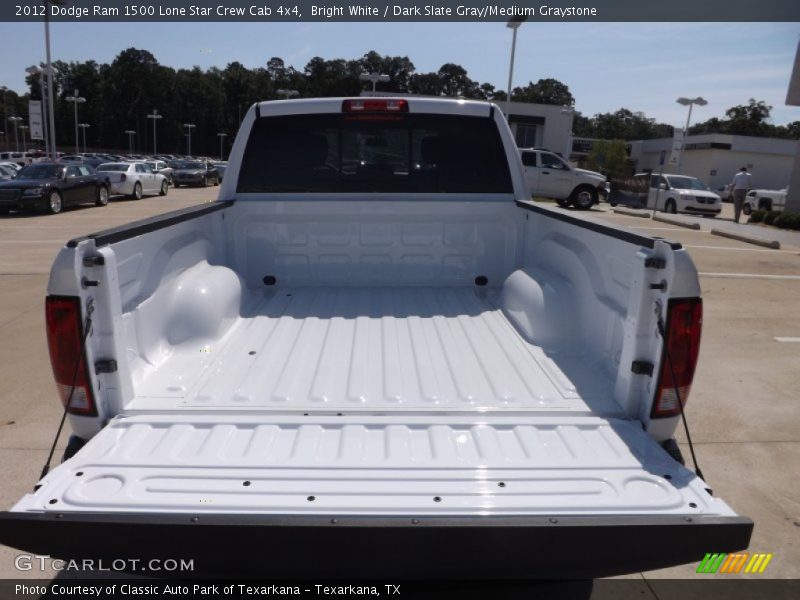 Bright White / Dark Slate Gray/Medium Graystone 2012 Dodge Ram 1500 Lone Star Crew Cab 4x4