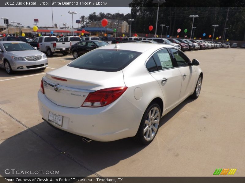 White Diamond Tricoat / Ebony 2012 Buick Regal Turbo