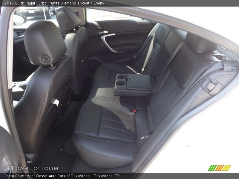 Rear Seat of 2012 Regal Turbo