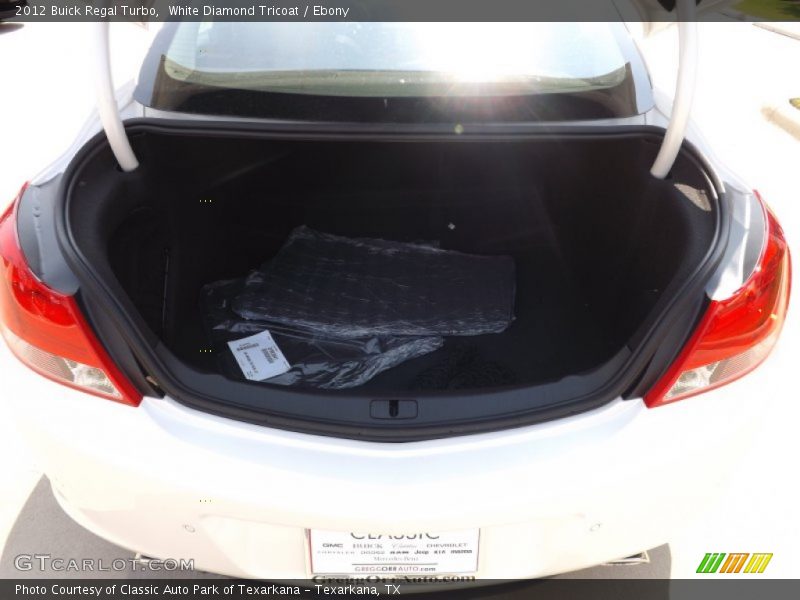 White Diamond Tricoat / Ebony 2012 Buick Regal Turbo