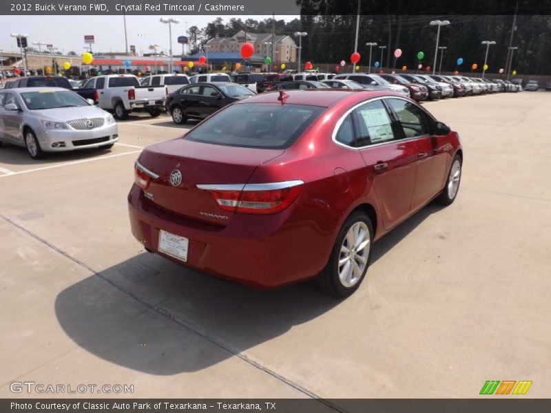 Crystal Red Tintcoat / Cashmere 2012 Buick Verano FWD