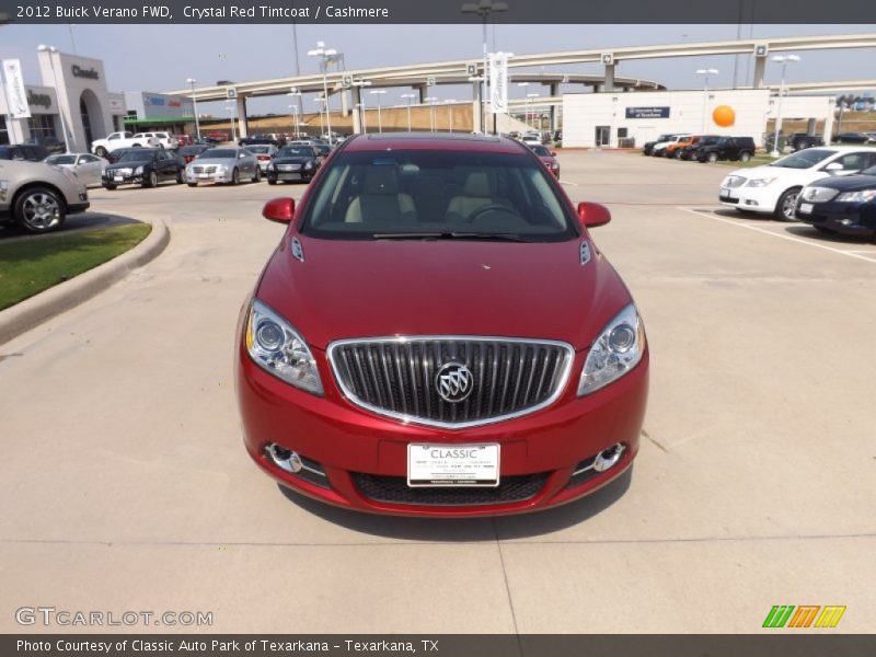 Crystal Red Tintcoat / Cashmere 2012 Buick Verano FWD