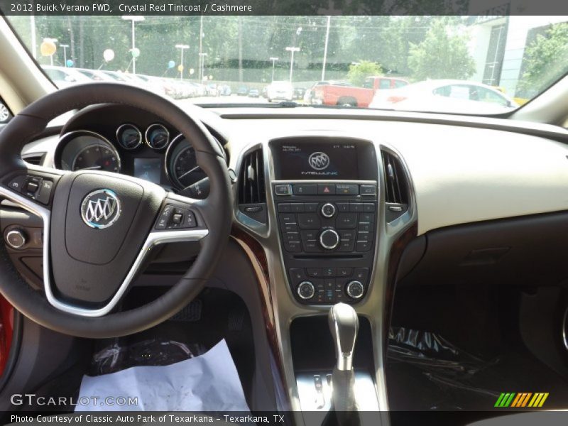 Crystal Red Tintcoat / Cashmere 2012 Buick Verano FWD