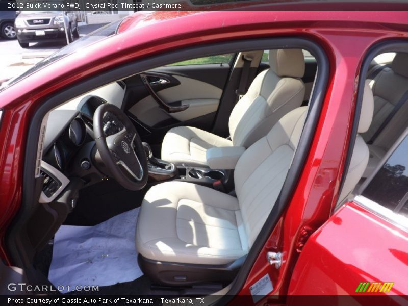 Crystal Red Tintcoat / Cashmere 2012 Buick Verano FWD
