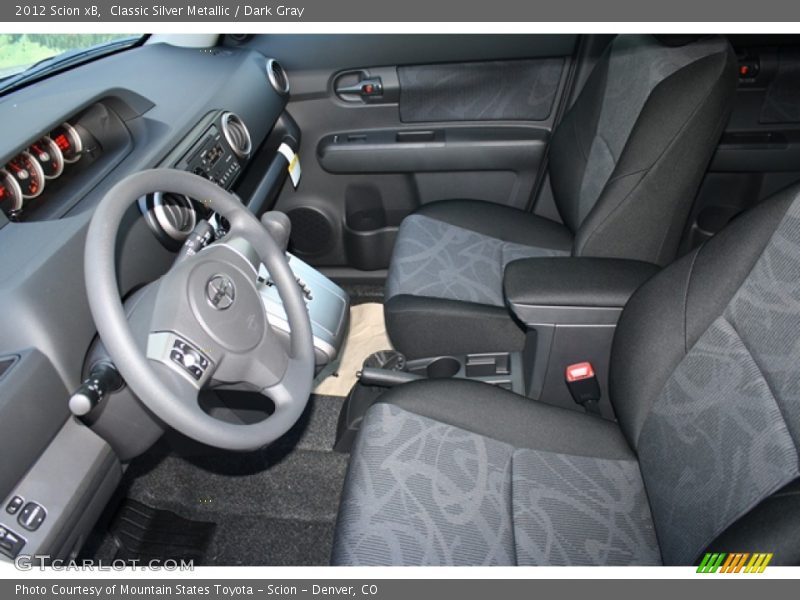Classic Silver Metallic / Dark Gray 2012 Scion xB