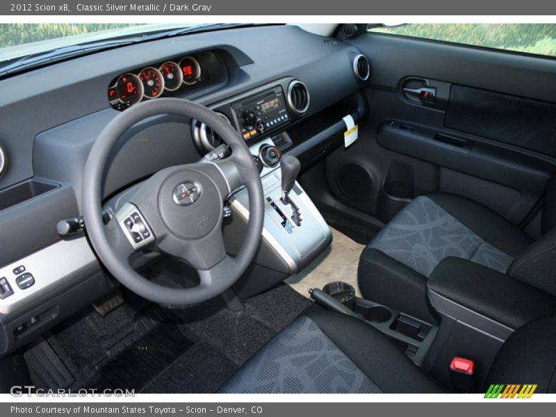 Classic Silver Metallic / Dark Gray 2012 Scion xB