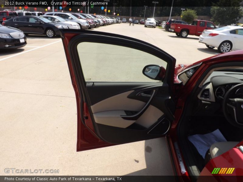 Crystal Red Tintcoat / Cashmere 2012 Buick Verano FWD