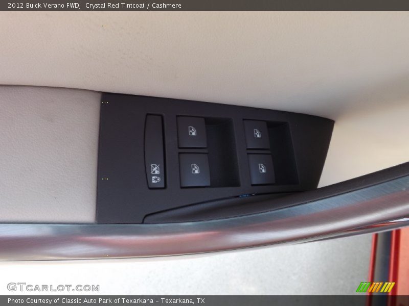 Crystal Red Tintcoat / Cashmere 2012 Buick Verano FWD