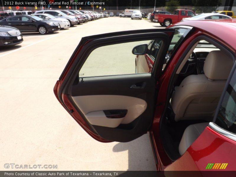 Crystal Red Tintcoat / Cashmere 2012 Buick Verano FWD