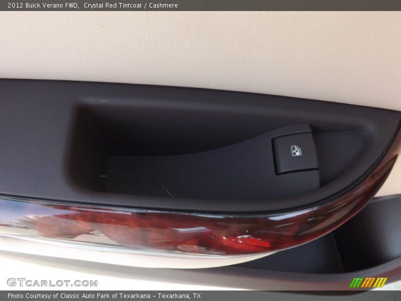 Crystal Red Tintcoat / Cashmere 2012 Buick Verano FWD