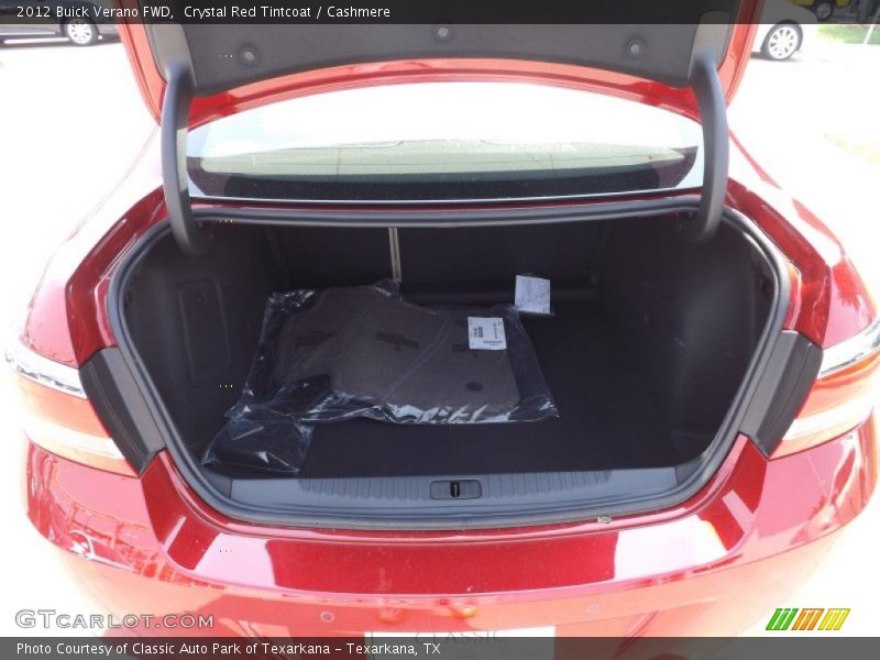Crystal Red Tintcoat / Cashmere 2012 Buick Verano FWD