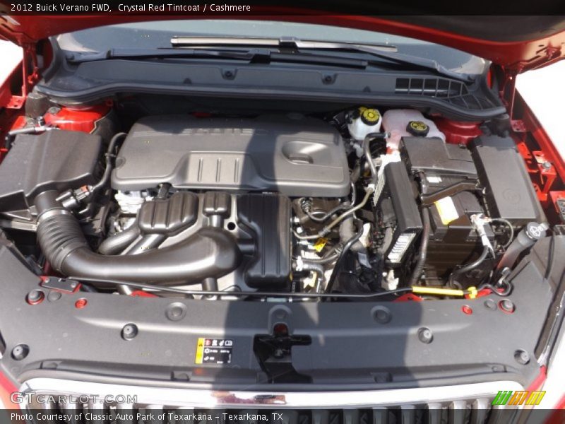 Crystal Red Tintcoat / Cashmere 2012 Buick Verano FWD