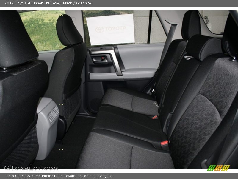 Black / Graphite 2012 Toyota 4Runner Trail 4x4