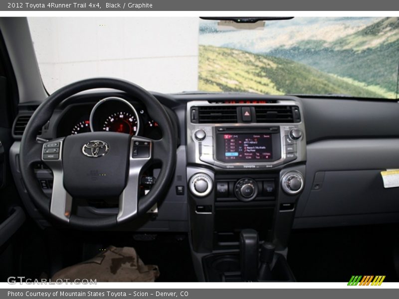 Black / Graphite 2012 Toyota 4Runner Trail 4x4