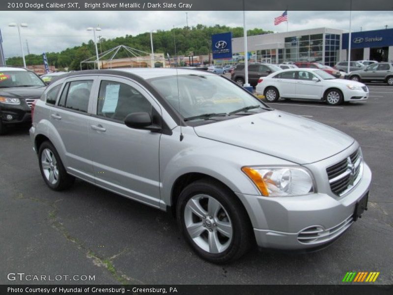 Bright Silver Metallic / Dark Slate Gray 2010 Dodge Caliber SXT