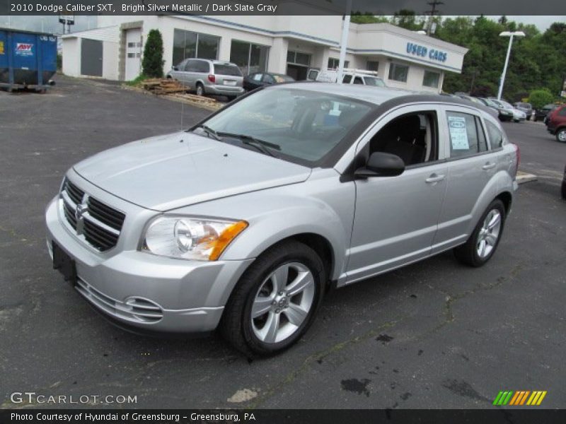 Bright Silver Metallic / Dark Slate Gray 2010 Dodge Caliber SXT