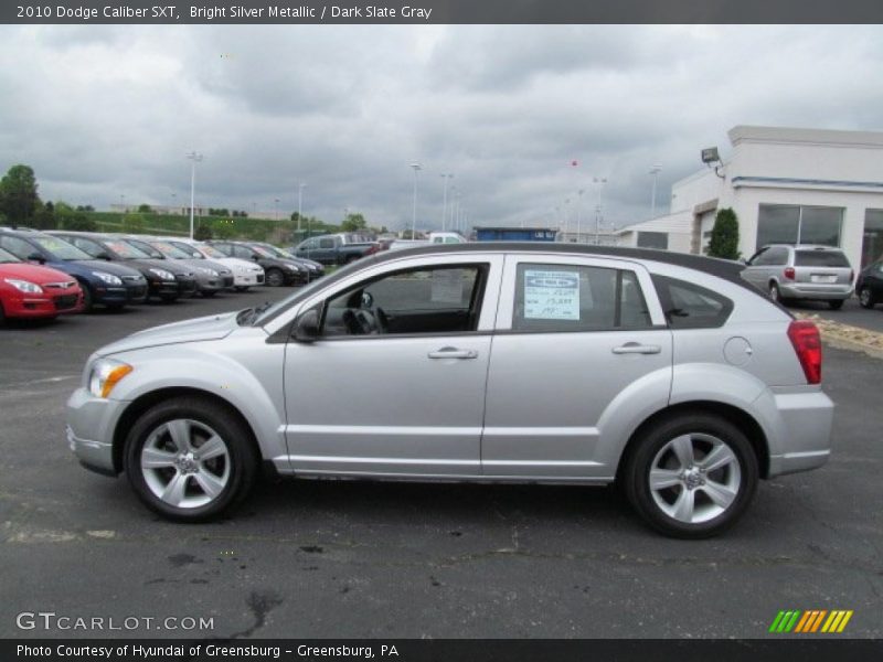 Bright Silver Metallic / Dark Slate Gray 2010 Dodge Caliber SXT
