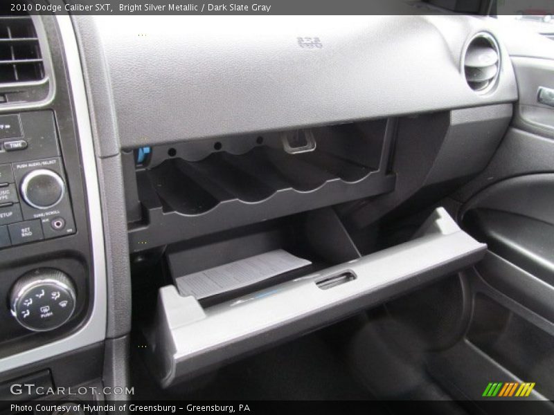 Bright Silver Metallic / Dark Slate Gray 2010 Dodge Caliber SXT