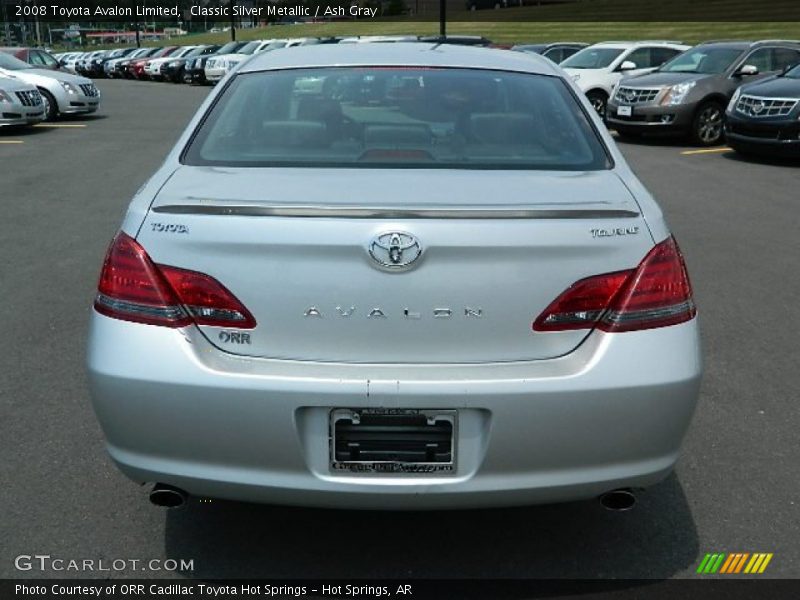Classic Silver Metallic / Ash Gray 2008 Toyota Avalon Limited