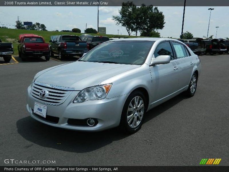 Classic Silver Metallic / Ash Gray 2008 Toyota Avalon Limited