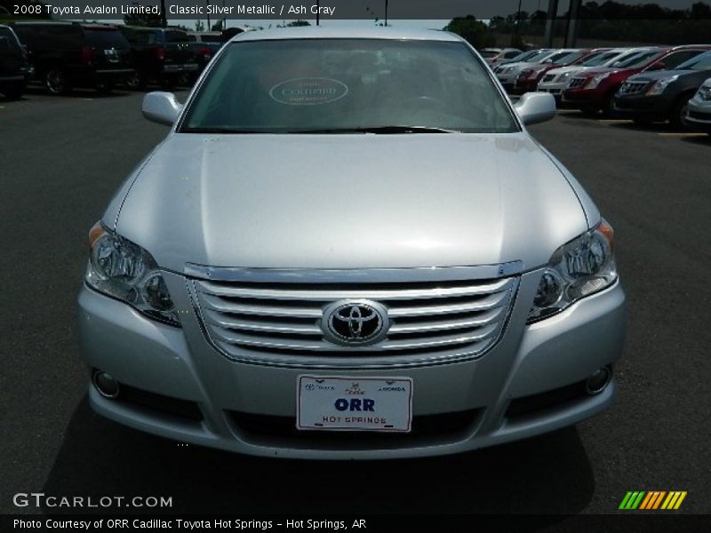 Classic Silver Metallic / Ash Gray 2008 Toyota Avalon Limited