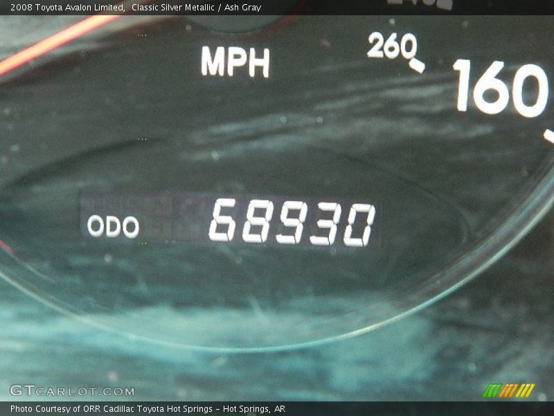 Classic Silver Metallic / Ash Gray 2008 Toyota Avalon Limited