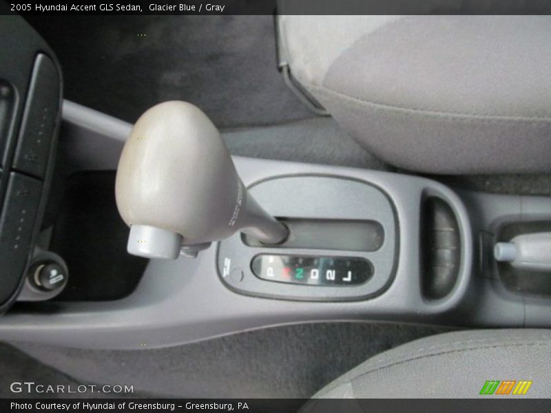Glacier Blue / Gray 2005 Hyundai Accent GLS Sedan