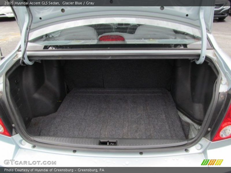 Glacier Blue / Gray 2005 Hyundai Accent GLS Sedan