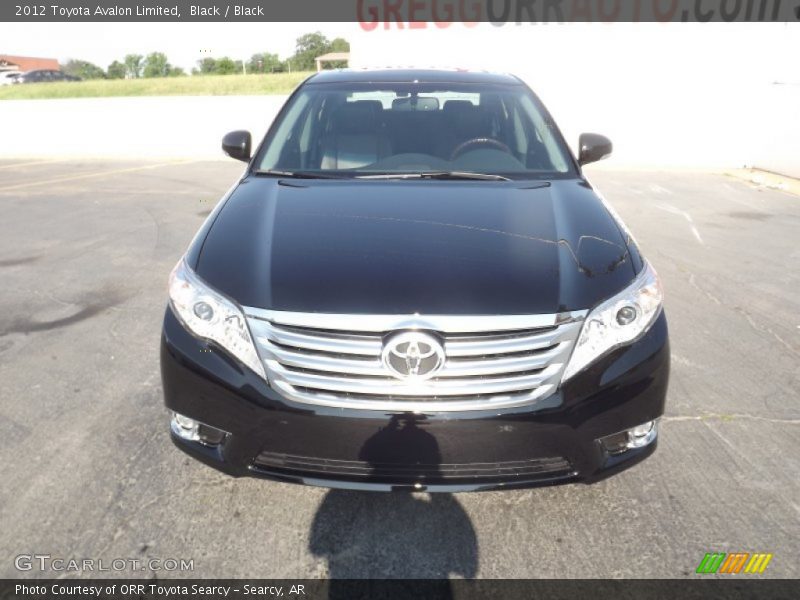 Black / Black 2012 Toyota Avalon Limited