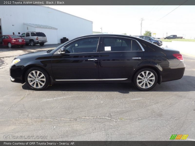 Black / Black 2012 Toyota Avalon Limited