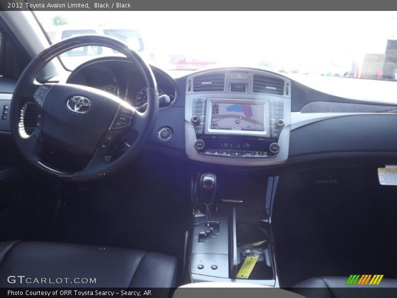 Black / Black 2012 Toyota Avalon Limited