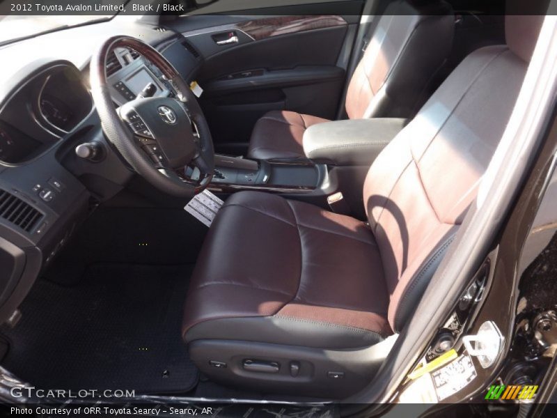 Black / Black 2012 Toyota Avalon Limited