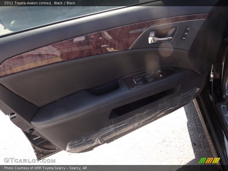 Black / Black 2012 Toyota Avalon Limited