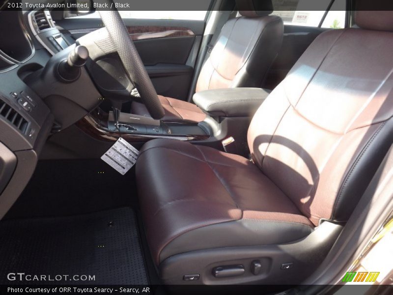 Black / Black 2012 Toyota Avalon Limited