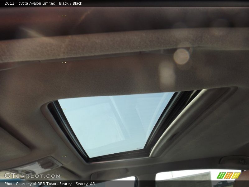 Black / Black 2012 Toyota Avalon Limited