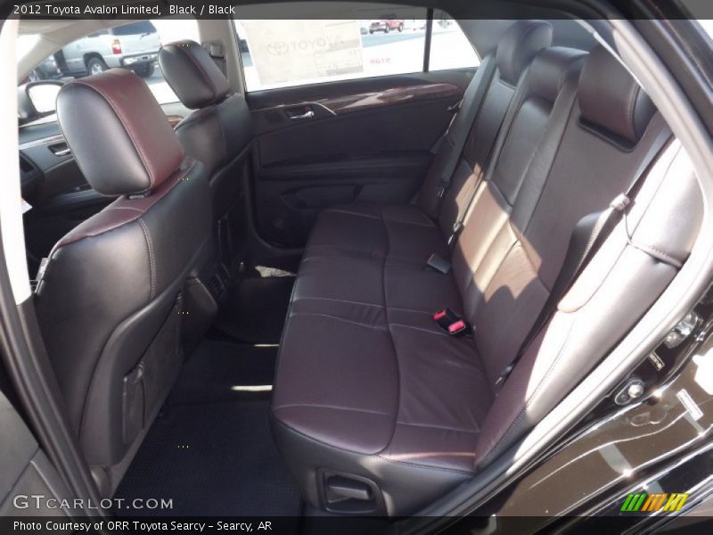 Black / Black 2012 Toyota Avalon Limited