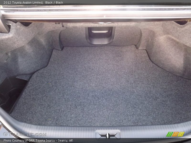 Black / Black 2012 Toyota Avalon Limited