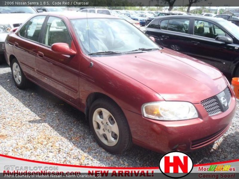 Code Red / Charcoal 2006 Nissan Sentra 1.8 S