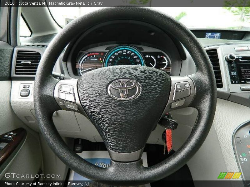 Magnetic Gray Metallic / Gray 2010 Toyota Venza I4